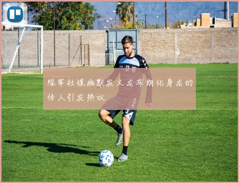 绿军社媒幽默发文龙布朗化身龙的传人引发热议