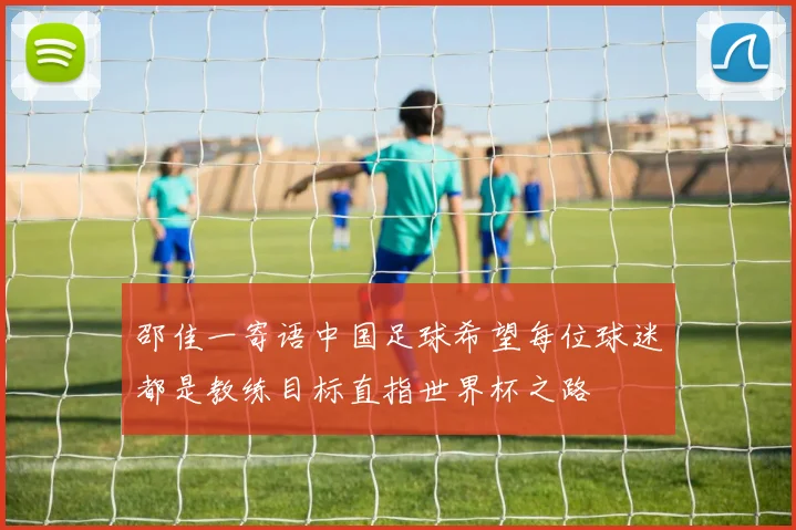 邵佳一寄语中国足球希望每位球迷都是教练目标直指世界杯之路